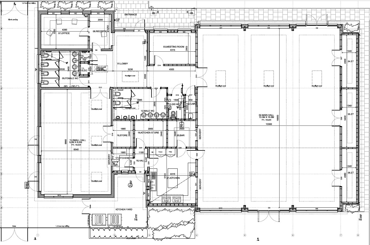 Roman Park Hall plan for website